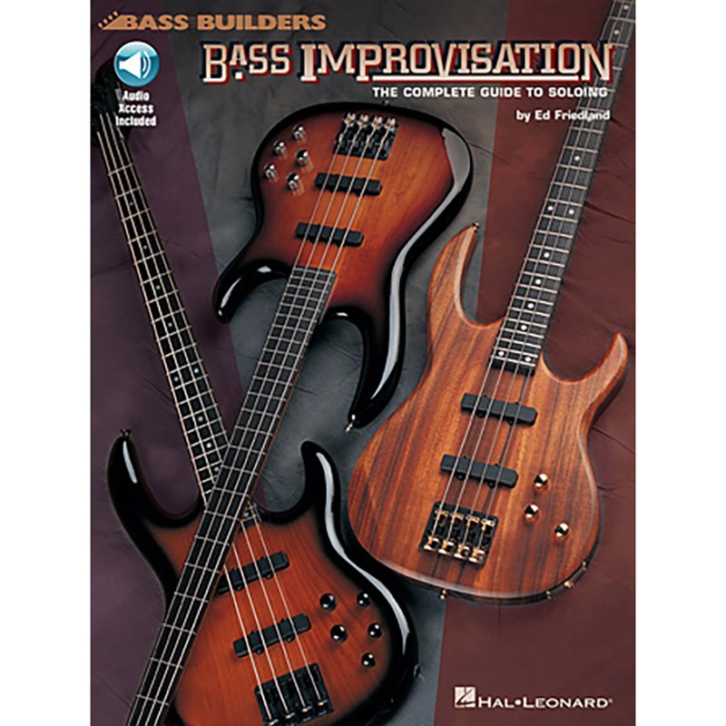 Hal Leonard HL00695164 Bass Improvisation: The Complete Guide To Soloing